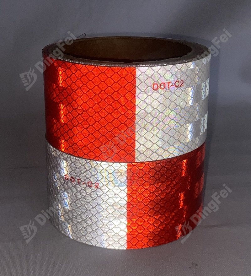 DOT Tape On Trailers - 